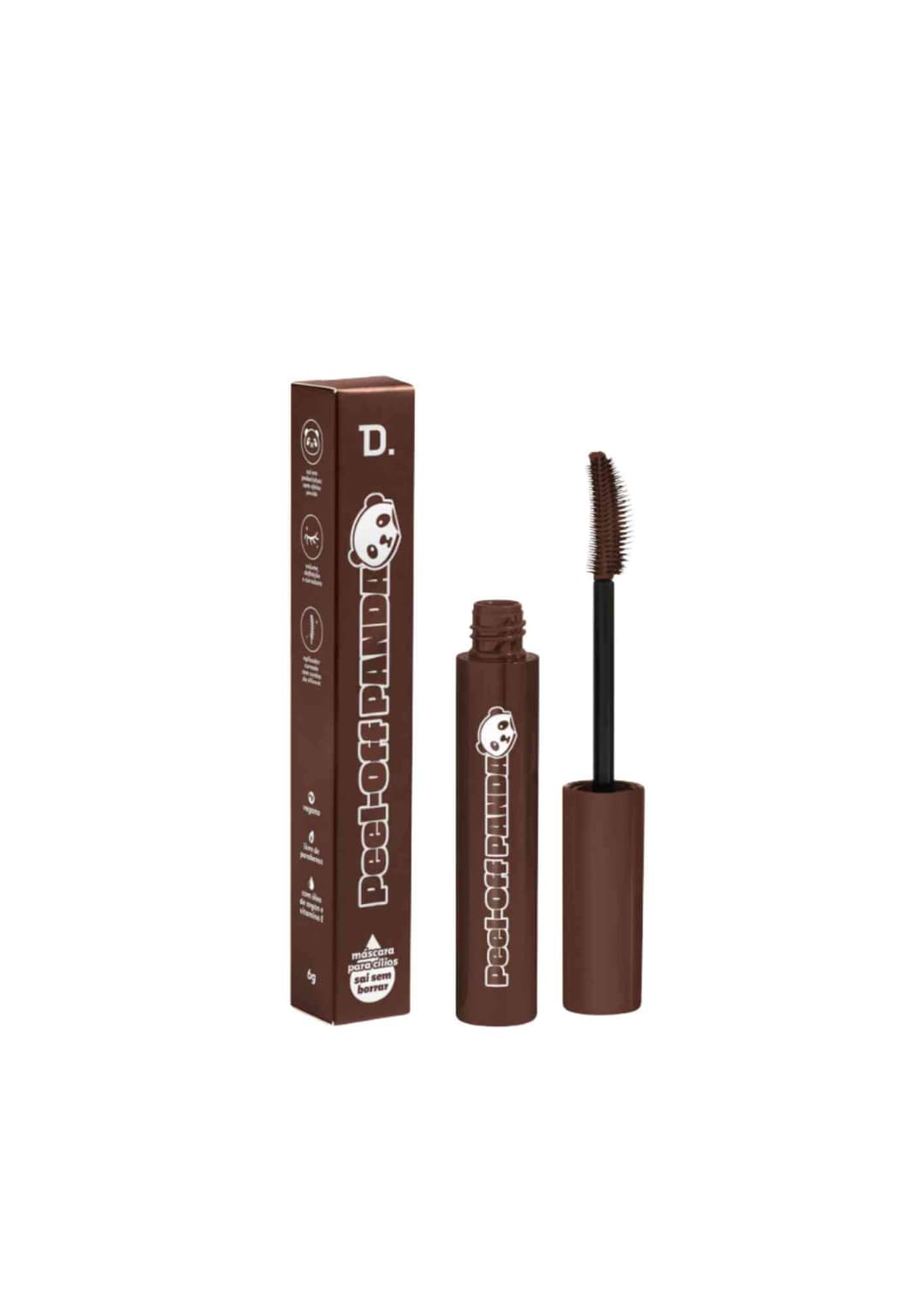 MASCARA CILIOS DAILUS PEEL-OFF MARROM