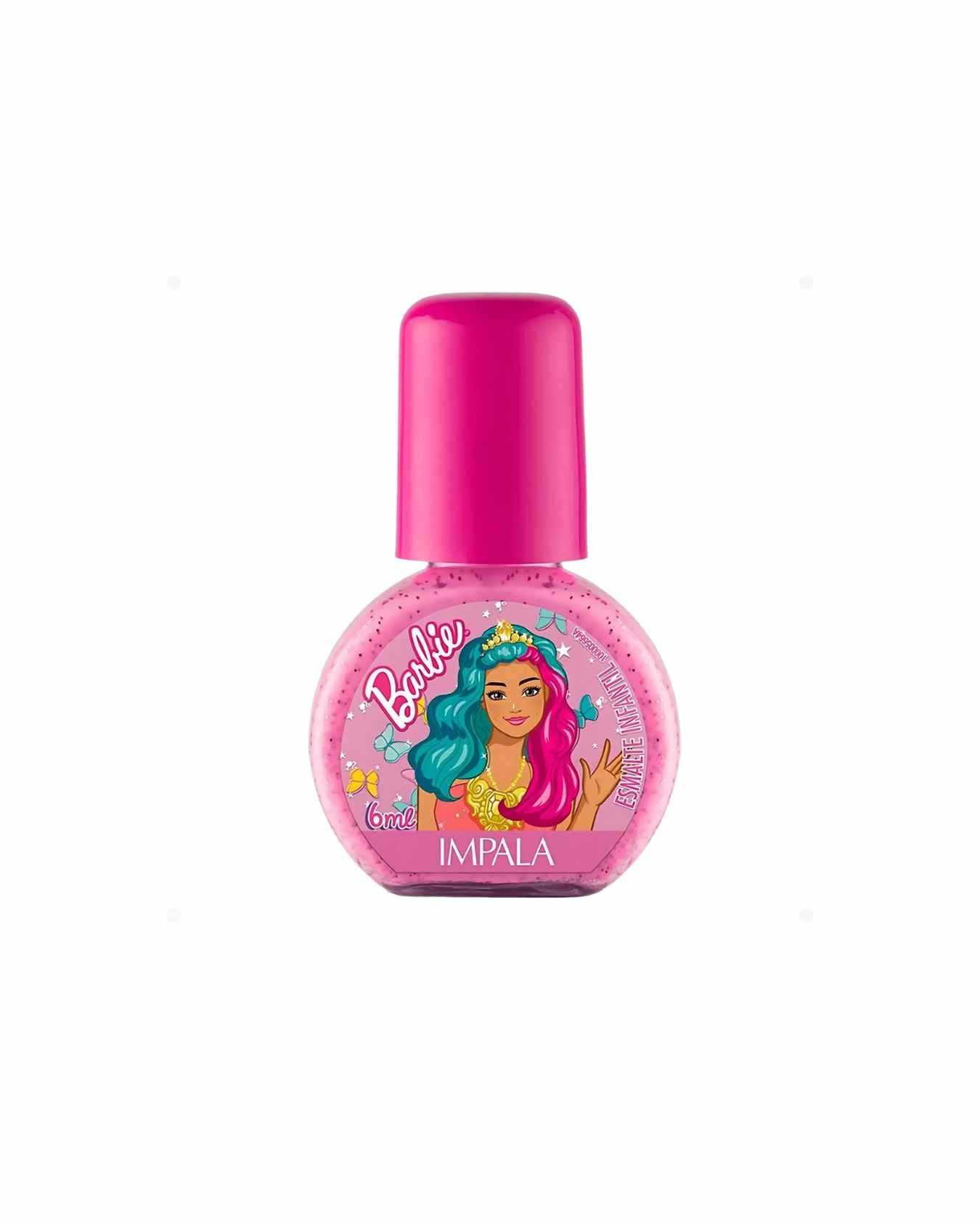 ESMALTE IMPALA INF. BARBIE GLIT. BRILHO ENCANTADO CX/6