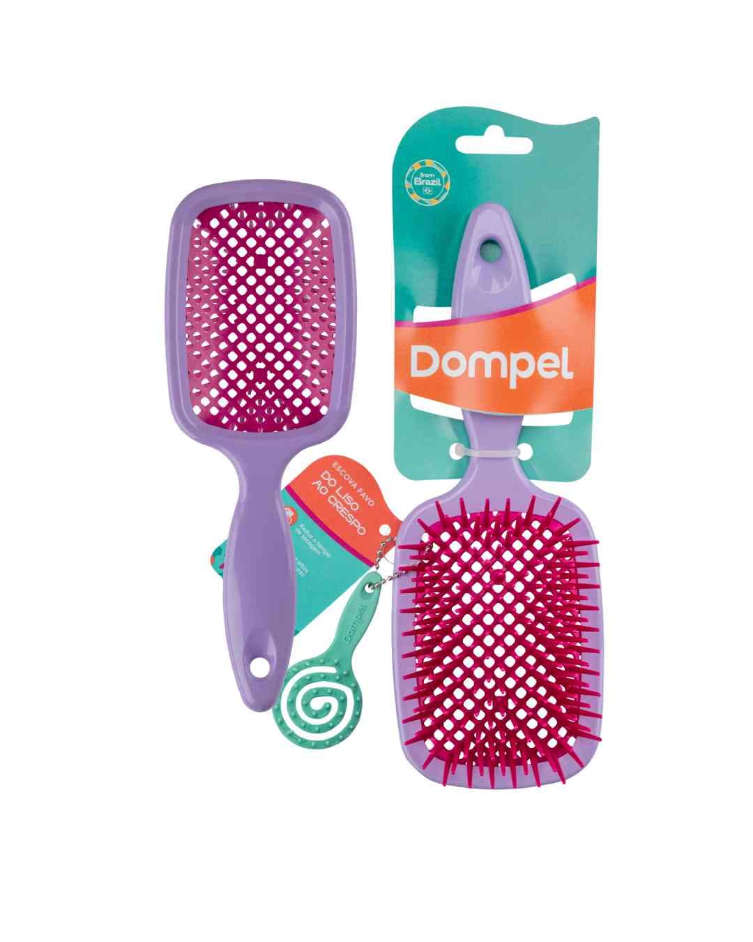 ESCOVA FAVO RET 4033 VIOLETA DOMPEL