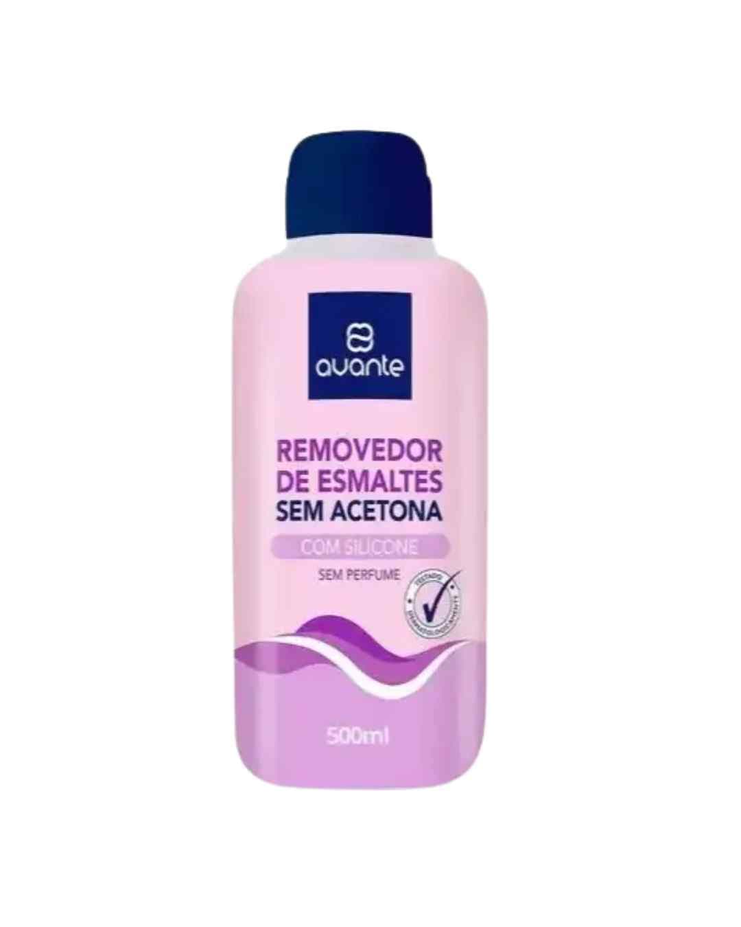 REMOVEDOR DE ESMALTES SEM ACETONA C/ SILICONE 500ML AVANTE