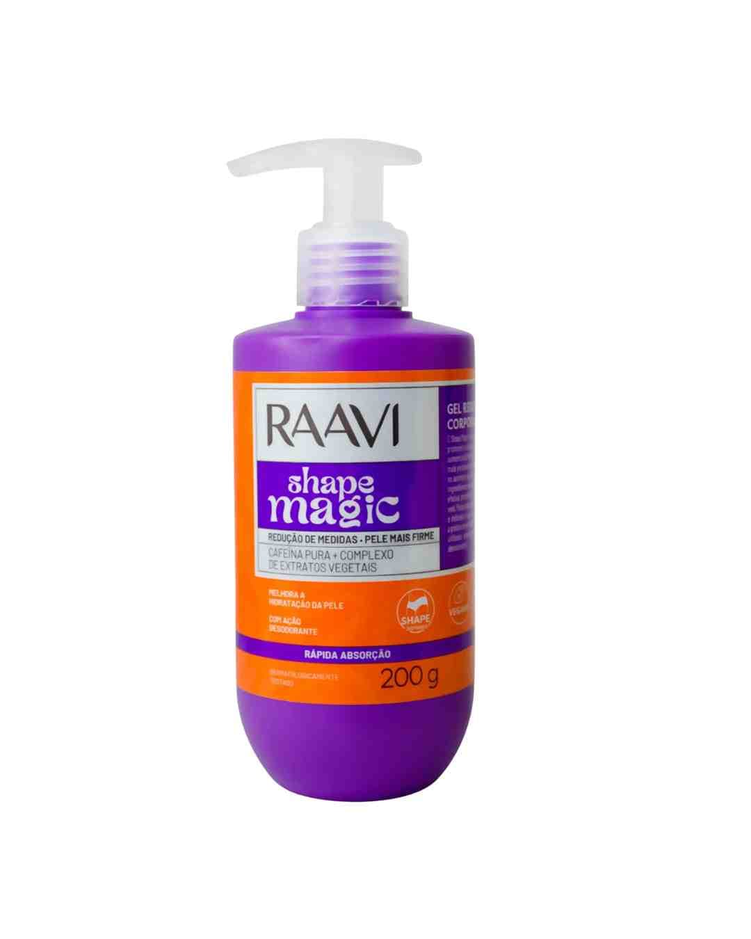 SHAPE MAGIC GEL REDUTOR 200G RAAVI