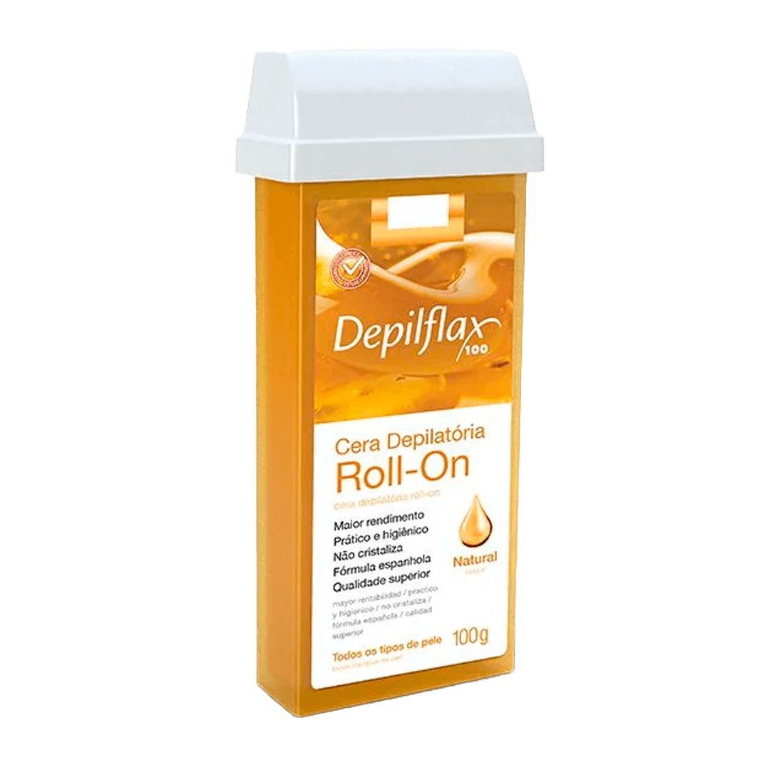 CERA DEPILATORIA ROLL-ON DEPILFLAX NATURAL 100GR
