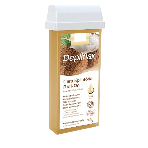 CERA DEPILATORIA ROLL-ON DEPILFLAX COCO 100GR