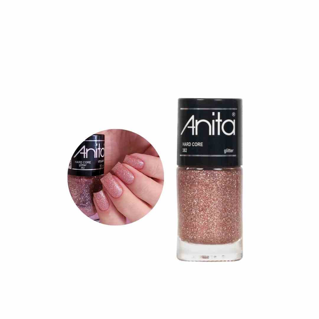 382 ESMALTE ANITA HARD CORE GLITTER CX/6