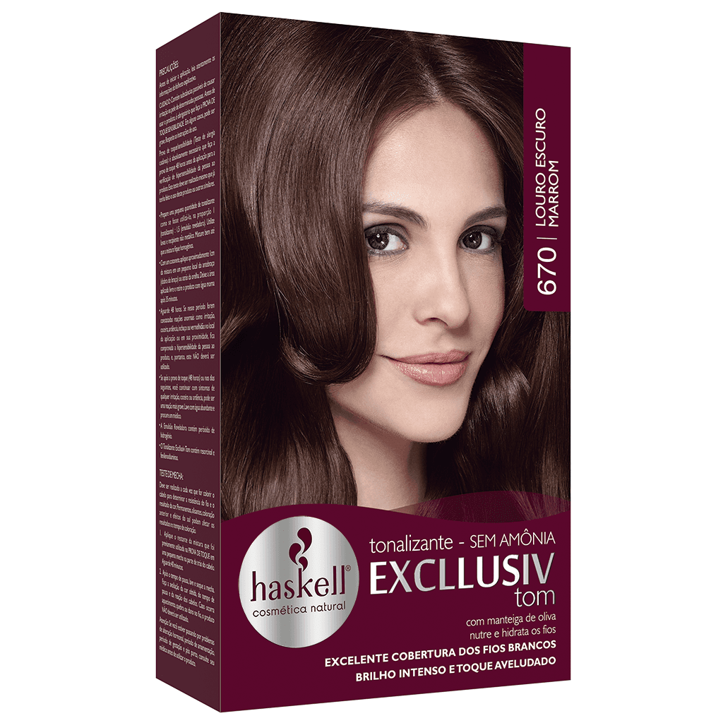 TONALIZANTE 670 LOURO ESCURO MARROM/CHOCOLATE