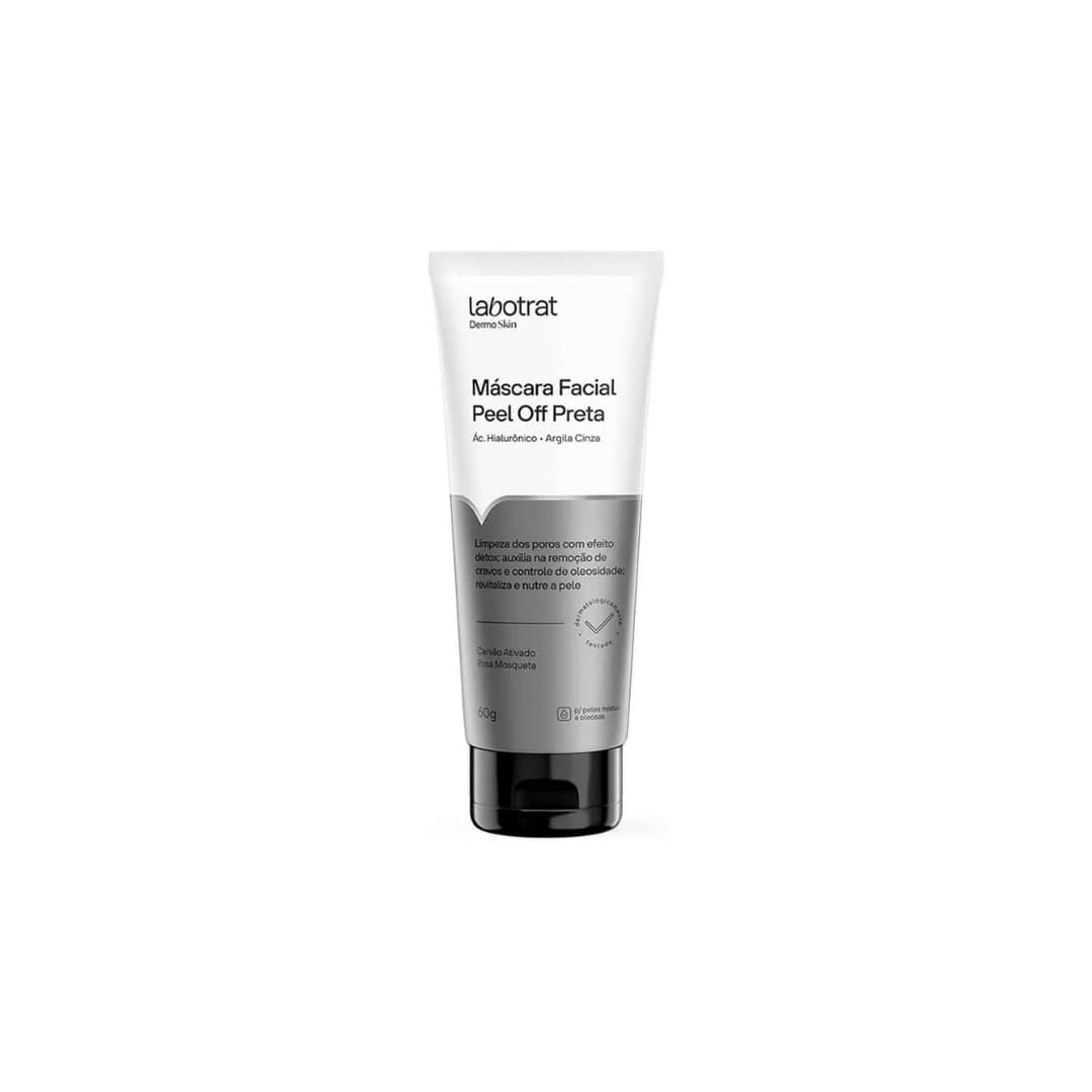 PA060006 MASCARA PEEL OFF PRETA 60GR LABOTRAT