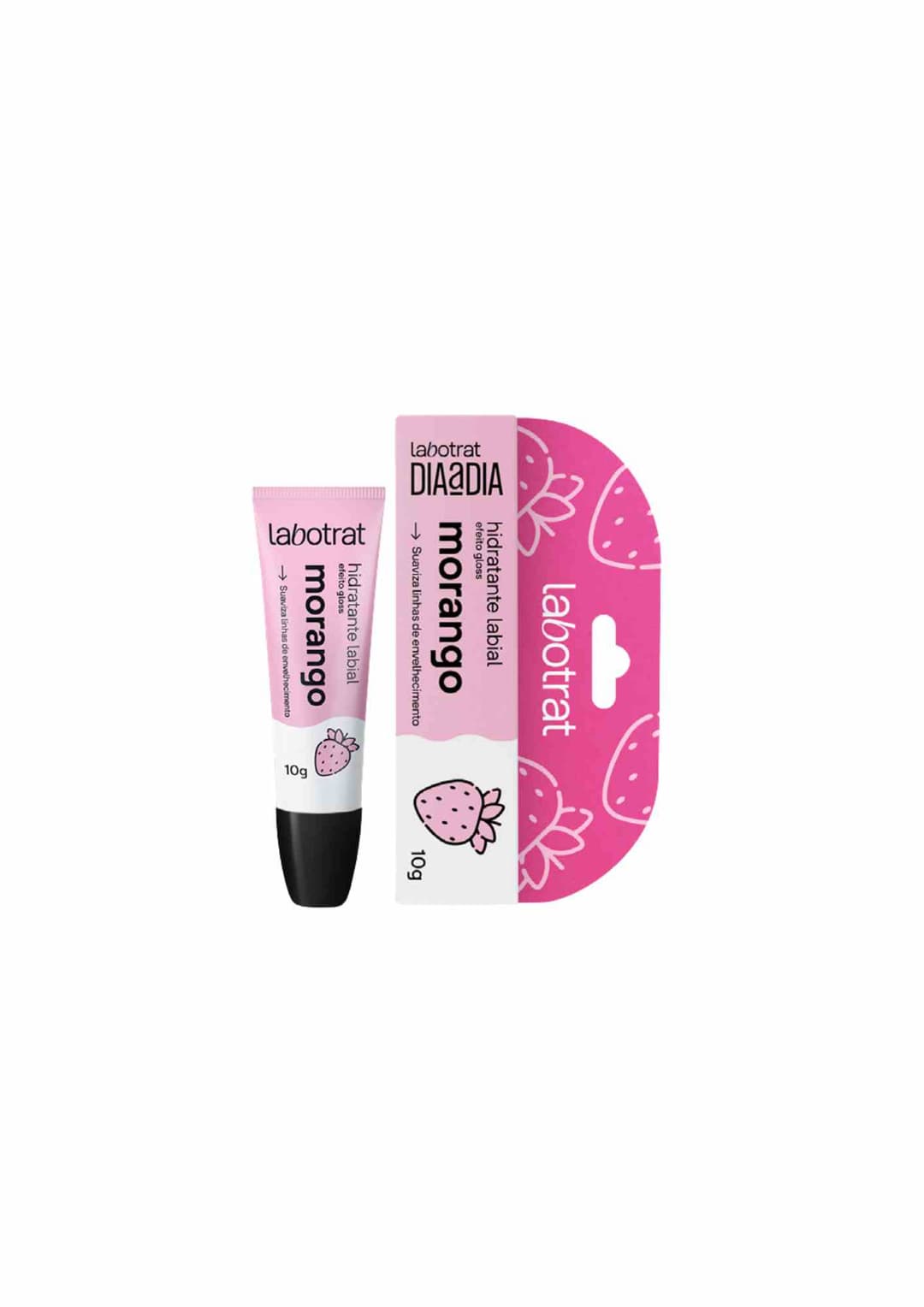 PA3554 HIDRATANTE LABIAL MORANGO DIA A DIA 10G LABOTRAT