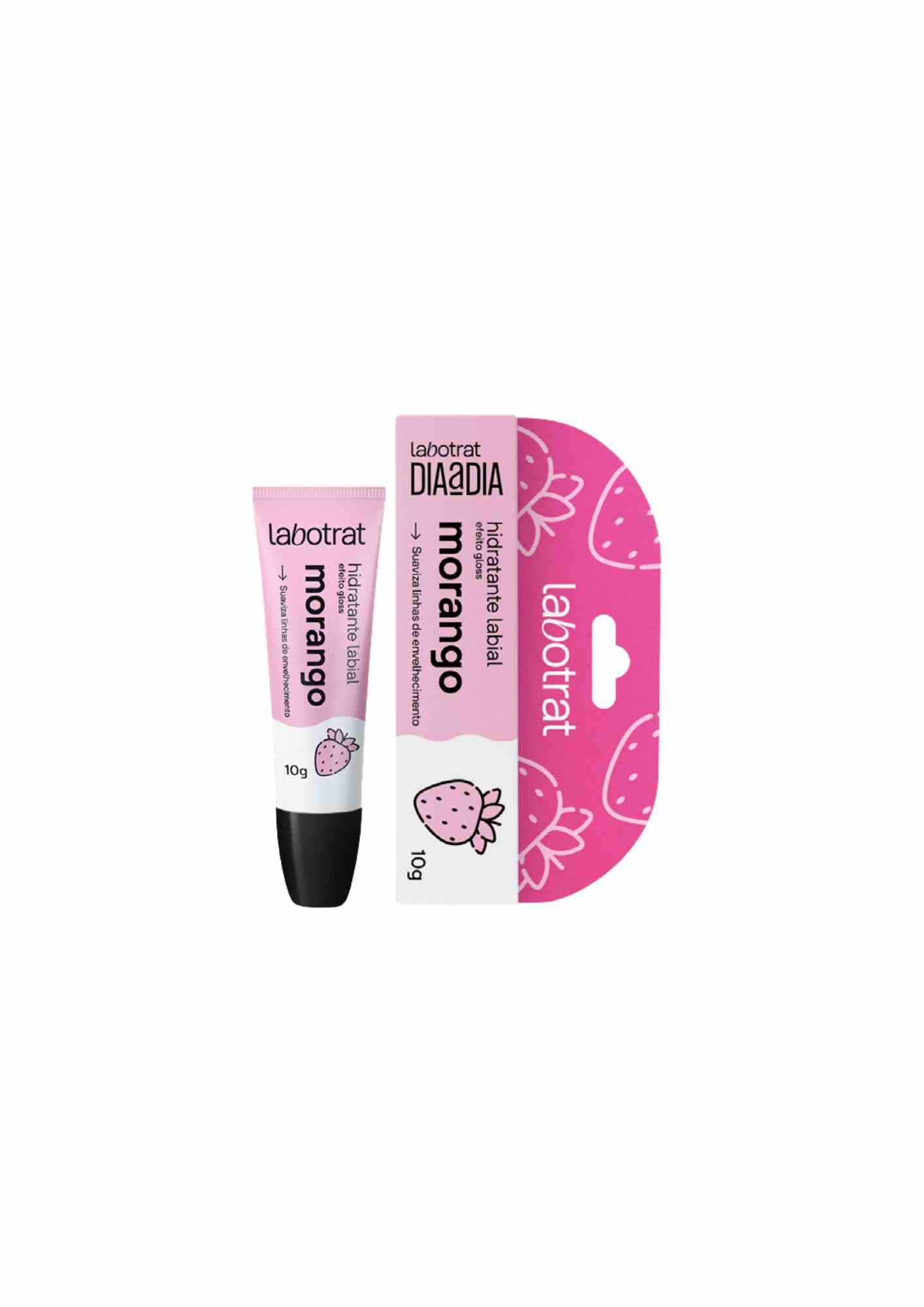 PA3554 HIDRATANTE LABIAL MORANGO DIA A DIA 10G LABOTRAT