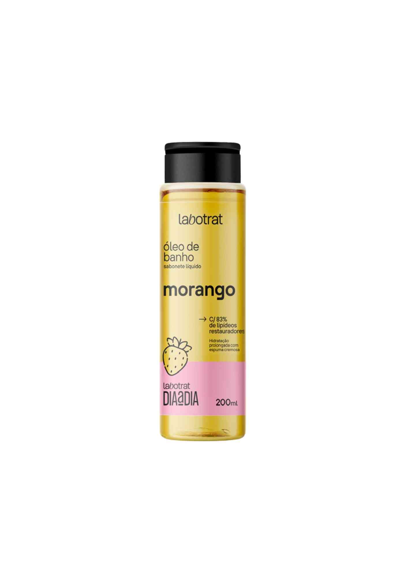PA3623 SABONETE OLEO DE BANHO MORANGO 200ML LABOTRAT