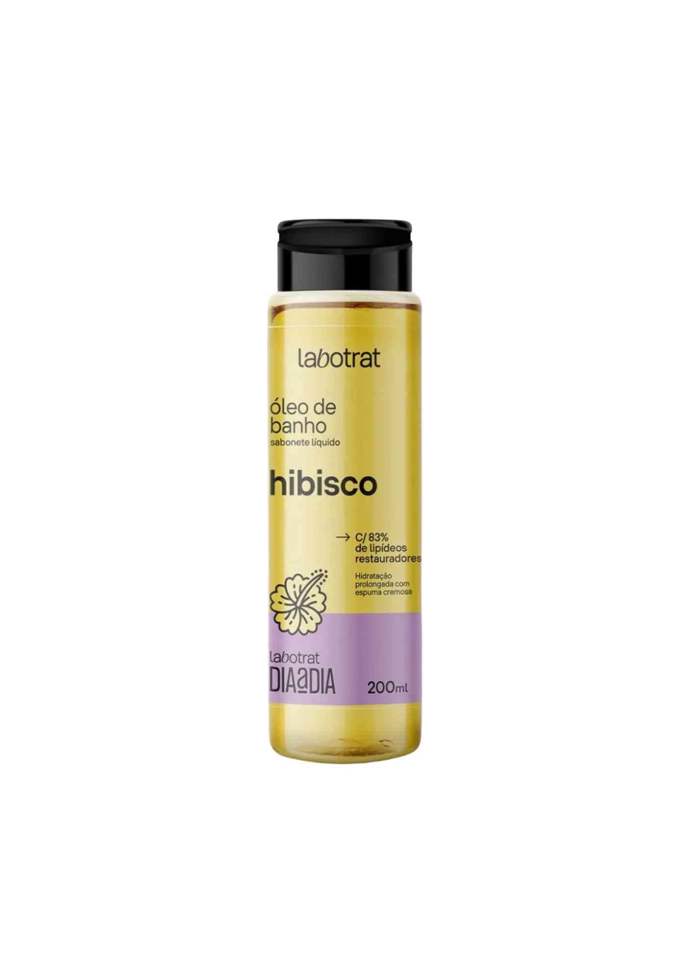 PA3411 SABONETE OLEO DE BANHO HIBISCO 200ML LABOTRAT