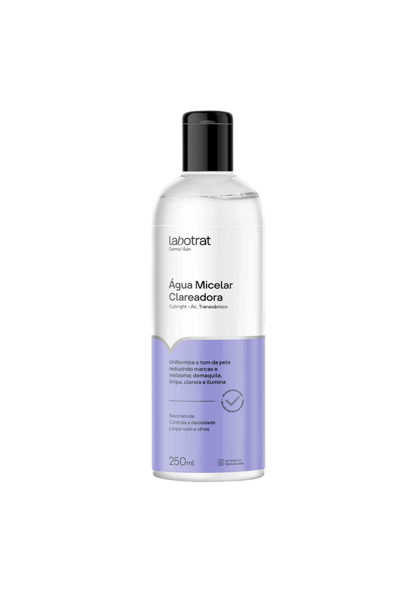 PA3803 AGUA MICELAR CLAREADORA DERMO SKIN 250ML LABOTRAT