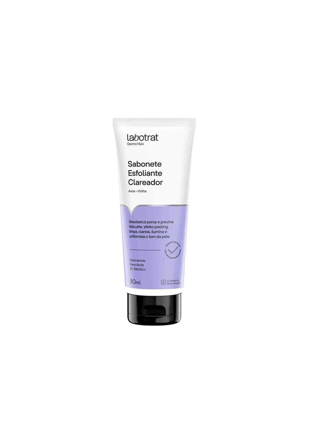 PA3675 SABONETE ESFOLIANTE CLAREADOR 80ML LABOTRAT