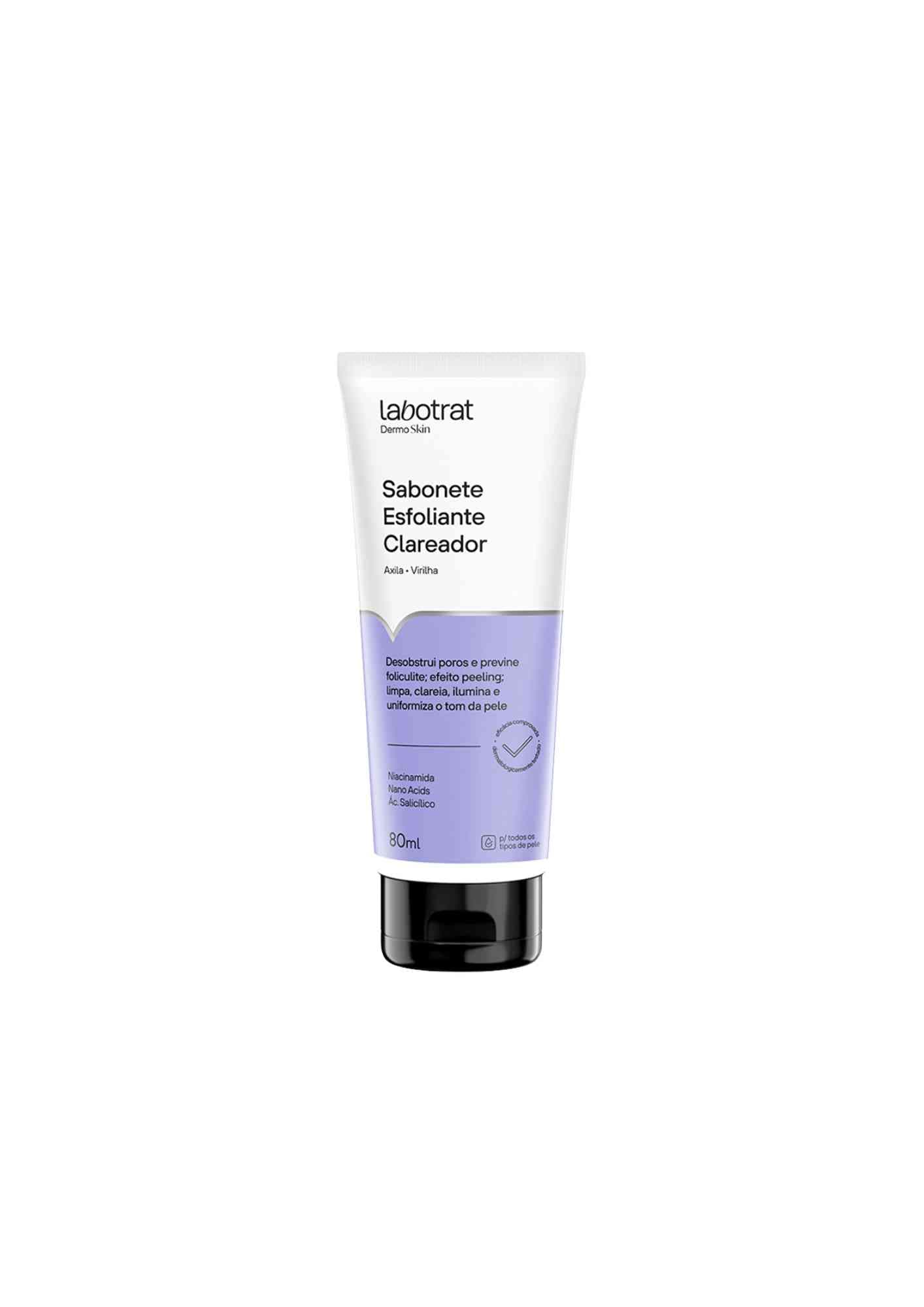 PA3675 SABONETE ESFOLIANTE CLAREADOR 80ML LABOTRAT
