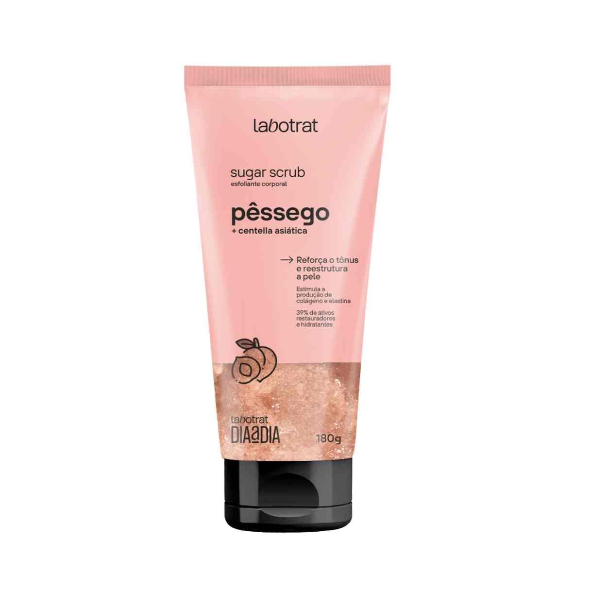 ESFOLIANTE SUGAR SCRUB PESSEGO DIA A DIA 180G LABOTRAT