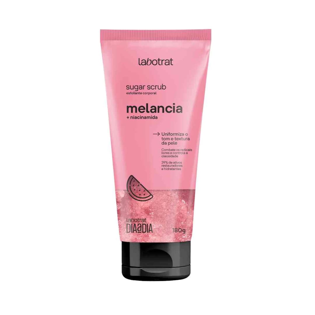 ESFOLIANTE SUGAR SCRUB MELANCIA DIA A DIA 180G LABOTRAT