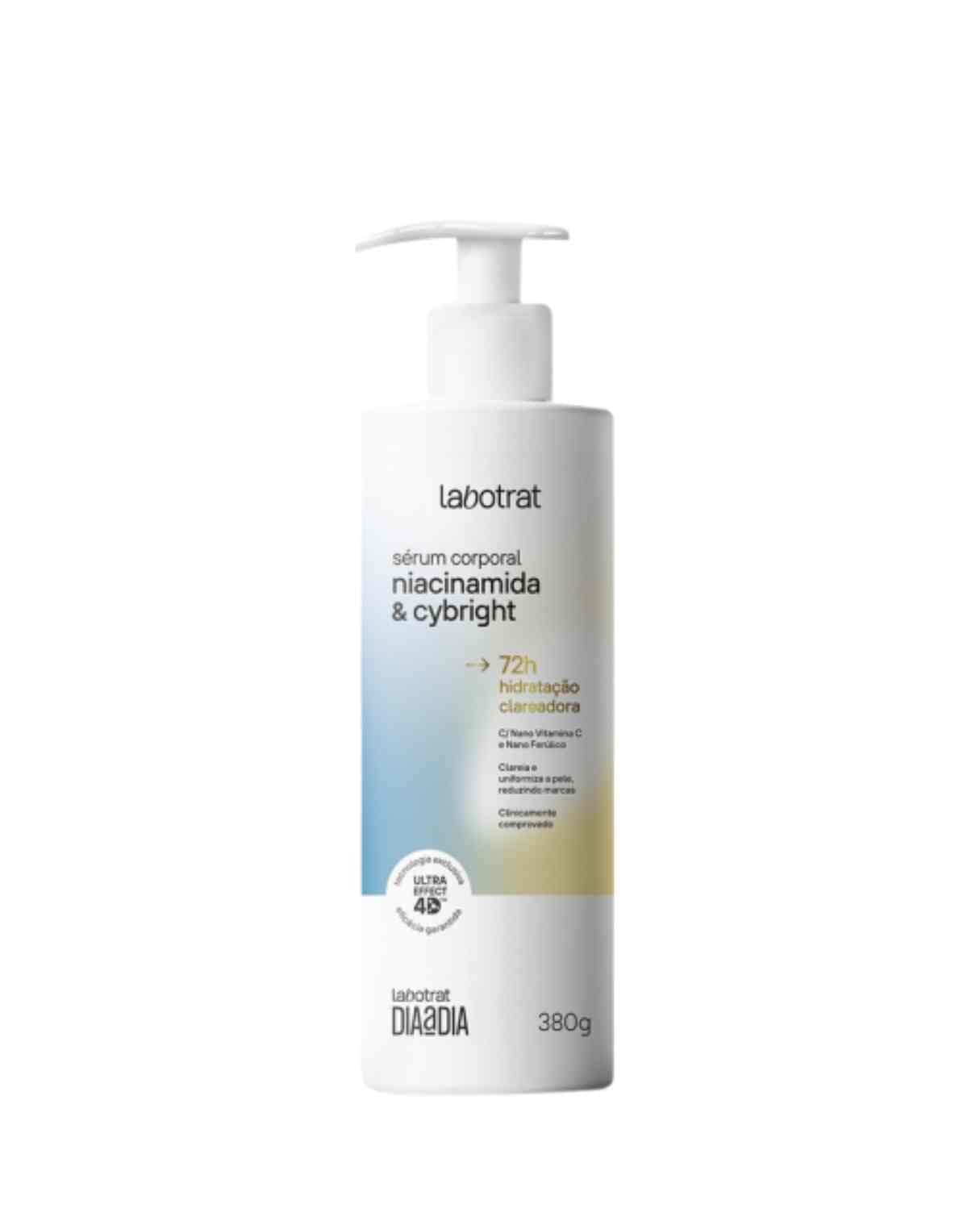 SERUM CORPORAL NIACINAMIDA E CYBRIGTH DIA A DIA 380G LABOTRA