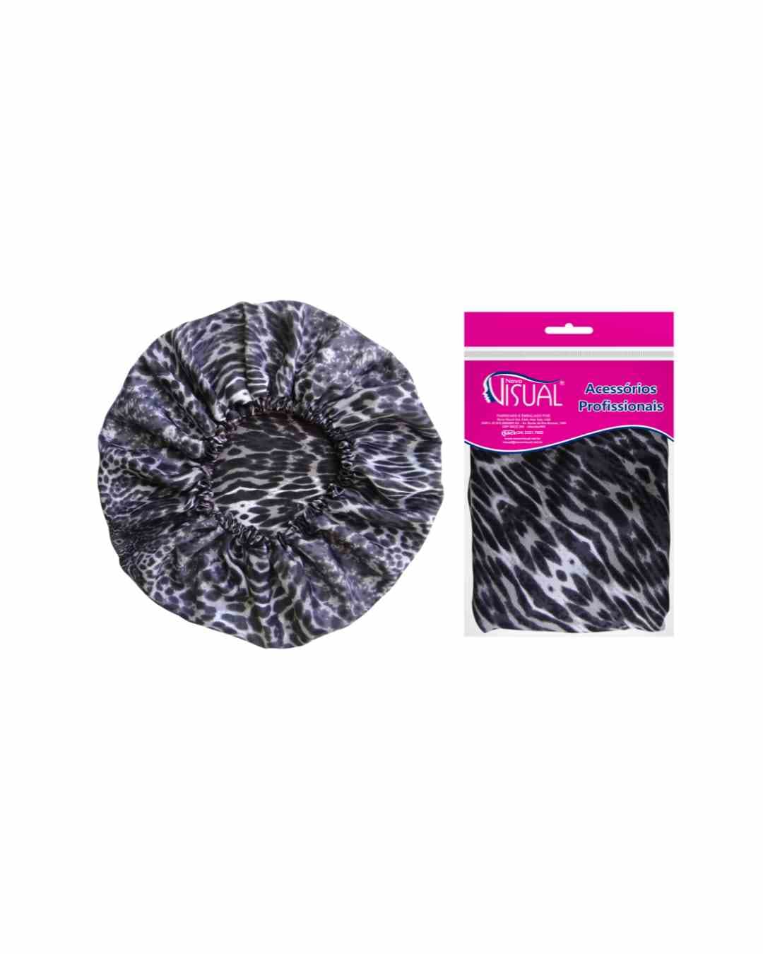 TOUCA CETIM ANTI-FRIZZ ESTAMPADA ONE SIZE 2095 NOVO VISUAL