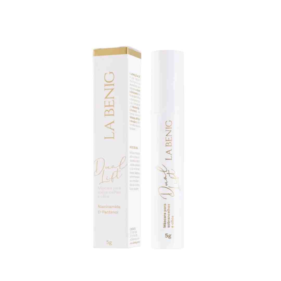 MASCARA SOBRANCELHAS E CILHOS DUAL LIFT LAL BENIG 5G