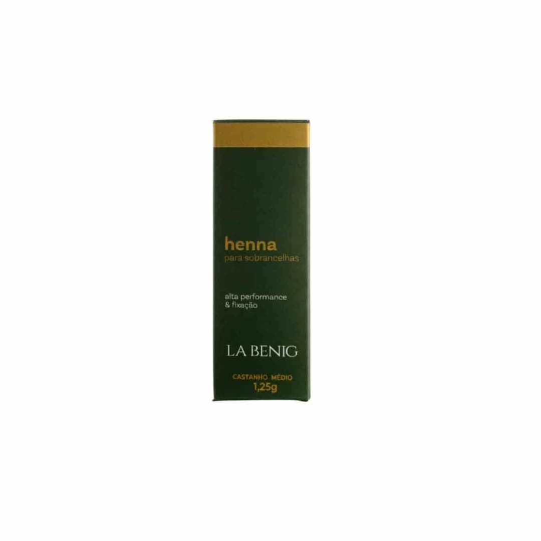 KIT HENNA LA BENIG CASTANHO MEDIO 1.25G