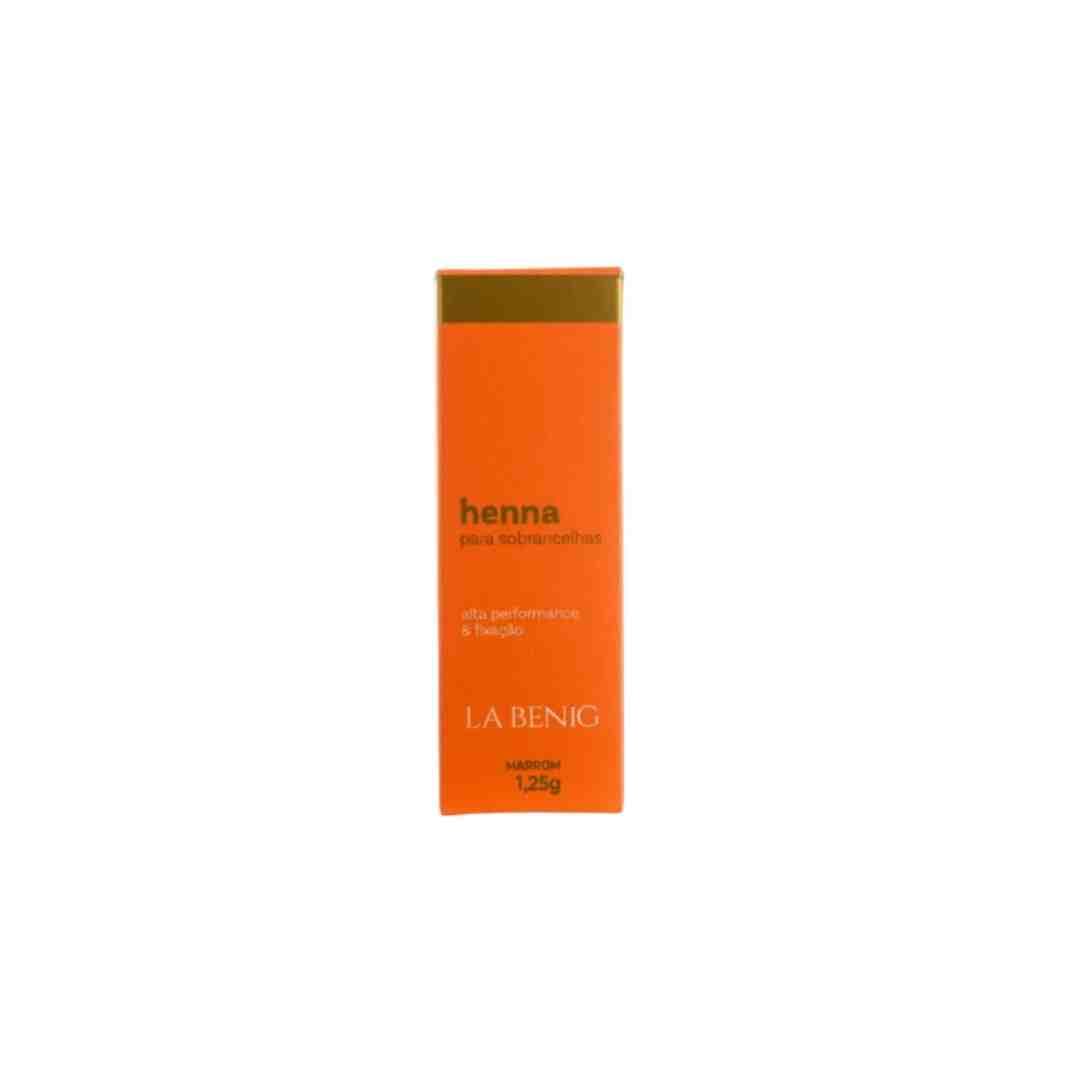 KIT HENNA LA BENIG MARROM 1.25G