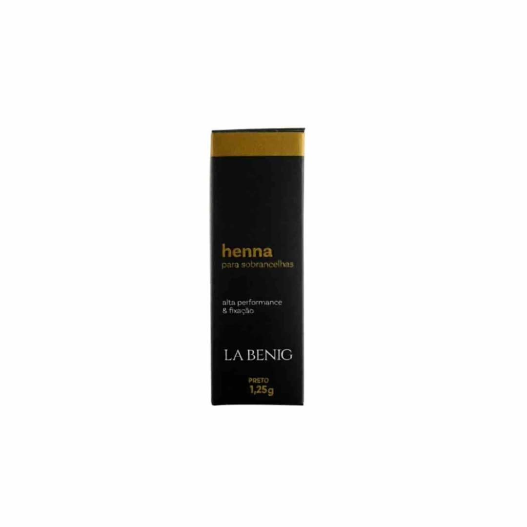 KIT HENNA LA BENIG PRETO 1.25G