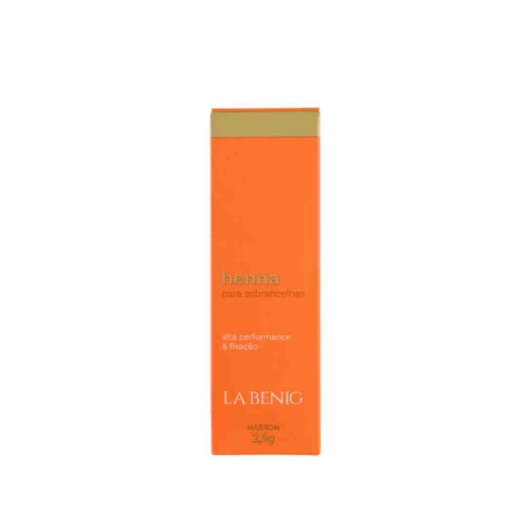 KIT HENNA LA BENIG MARROM 2.5G
