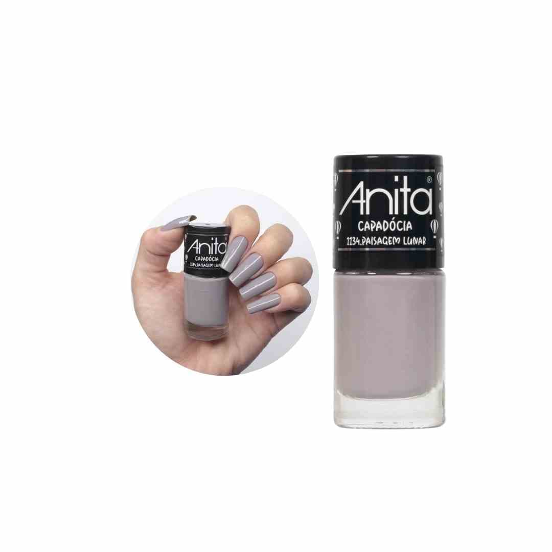 1134 ESMALTE ANITA PAISAGEM LUNAR CINZA CX/6
