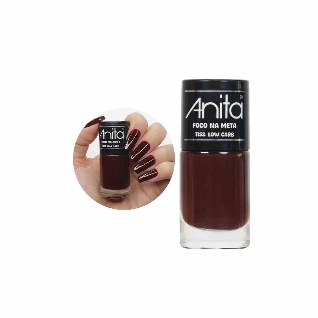 1153 ESMALTE ANITA LOW CARB VERMELHO CX/6