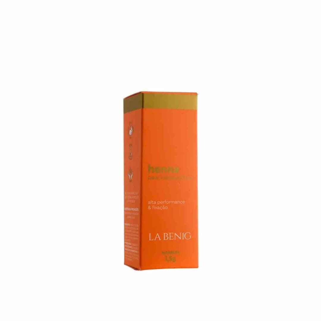 KIT HENNA LA BENIG MARROM 1.5G