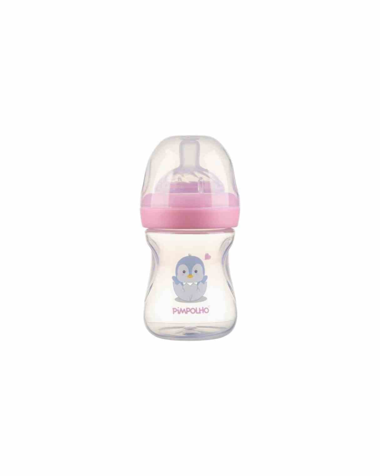 0301487-01 MAMADEIRA SERENA PINGUIM ROSA 150ML PIMPOLHO