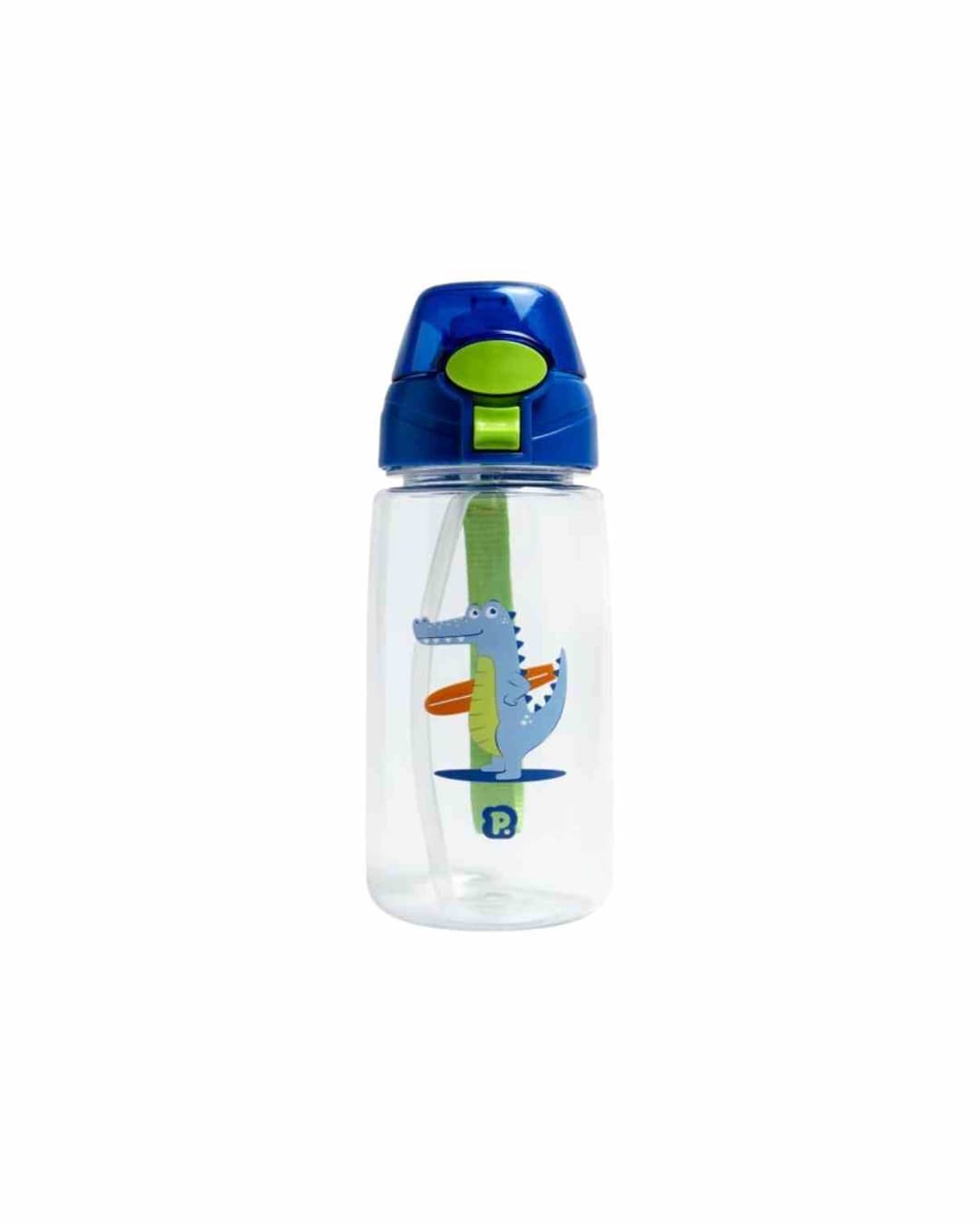 0301569-01 GARRAFA BICO ERGONOMICO AZUL/JACARE 500ML PI