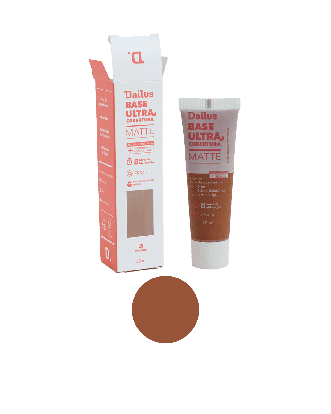 BASE LIQUIDA DAILUS ULTRA COBERTURA D10 ESCURO