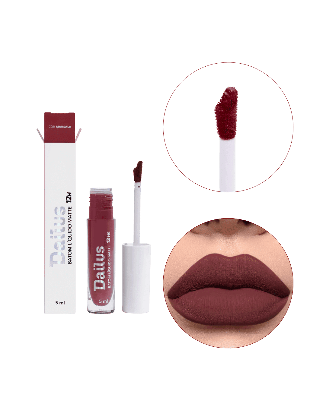BATOM LIQUIDO MATTE MARSALA DAILUS