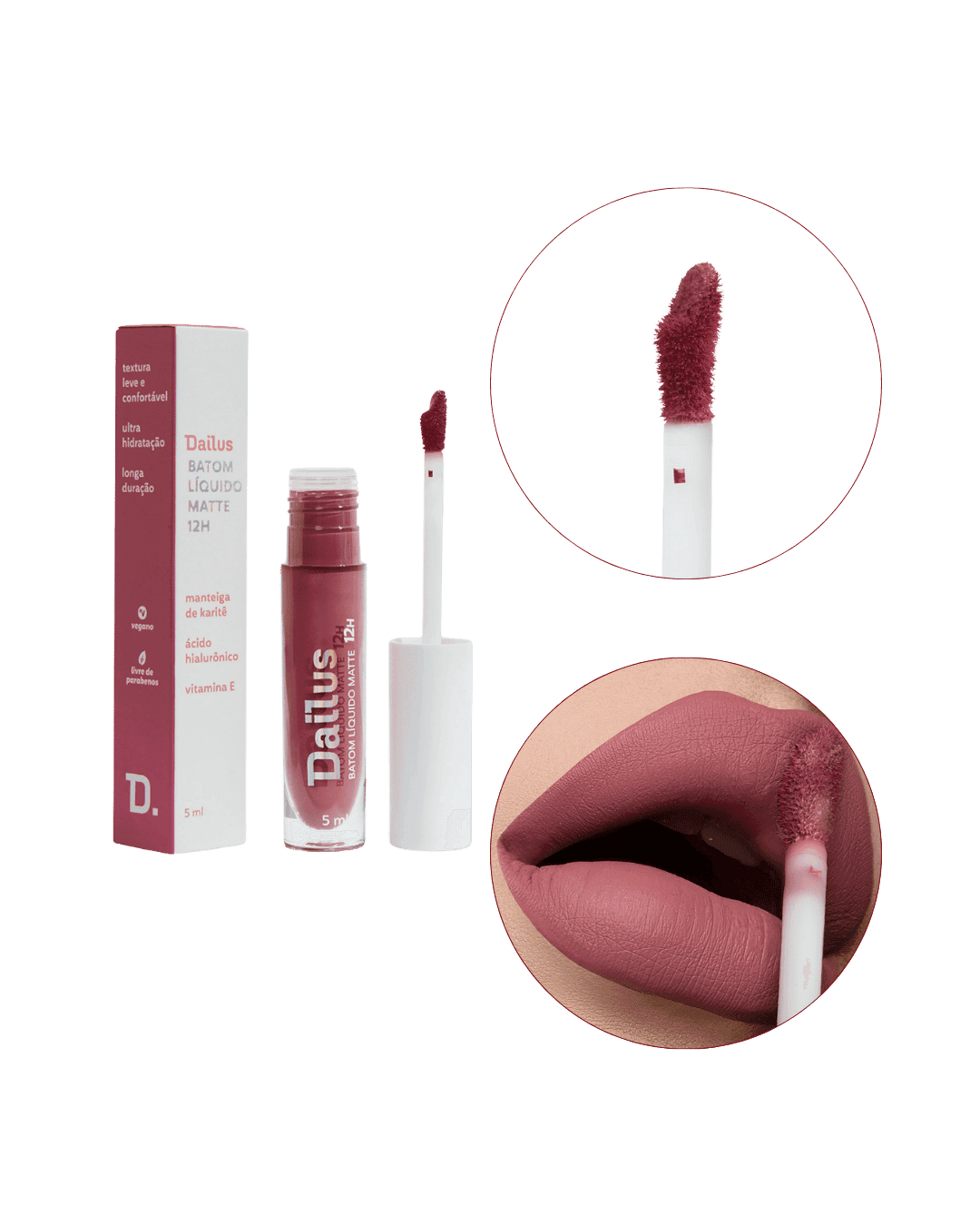 BATOM LIQUIDO DAILUS ROSE