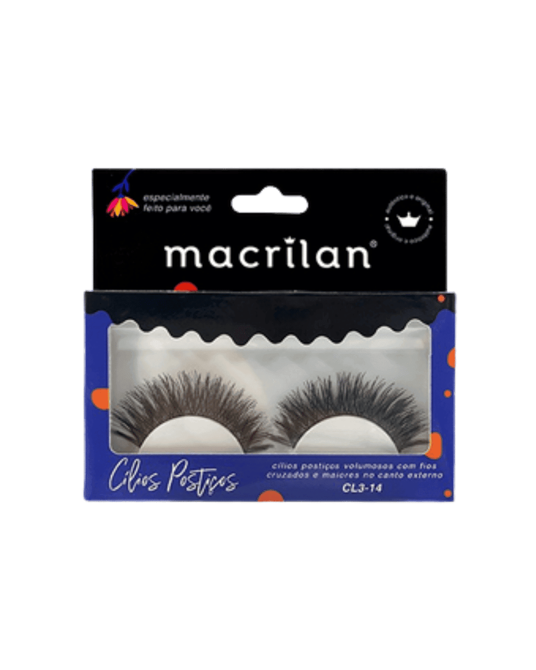 CL3-14 CILIOS POSTICOS MACRILAN 1 PAR