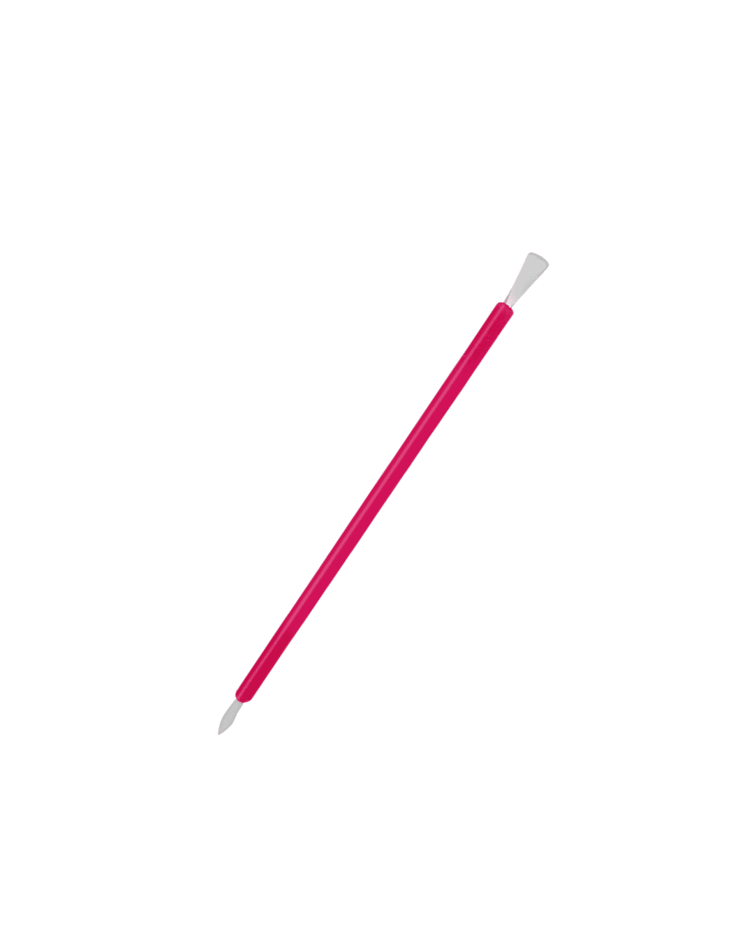 014 ESPATULA DE INOX COM SILICONE ROSA ISIS CUTELARIA