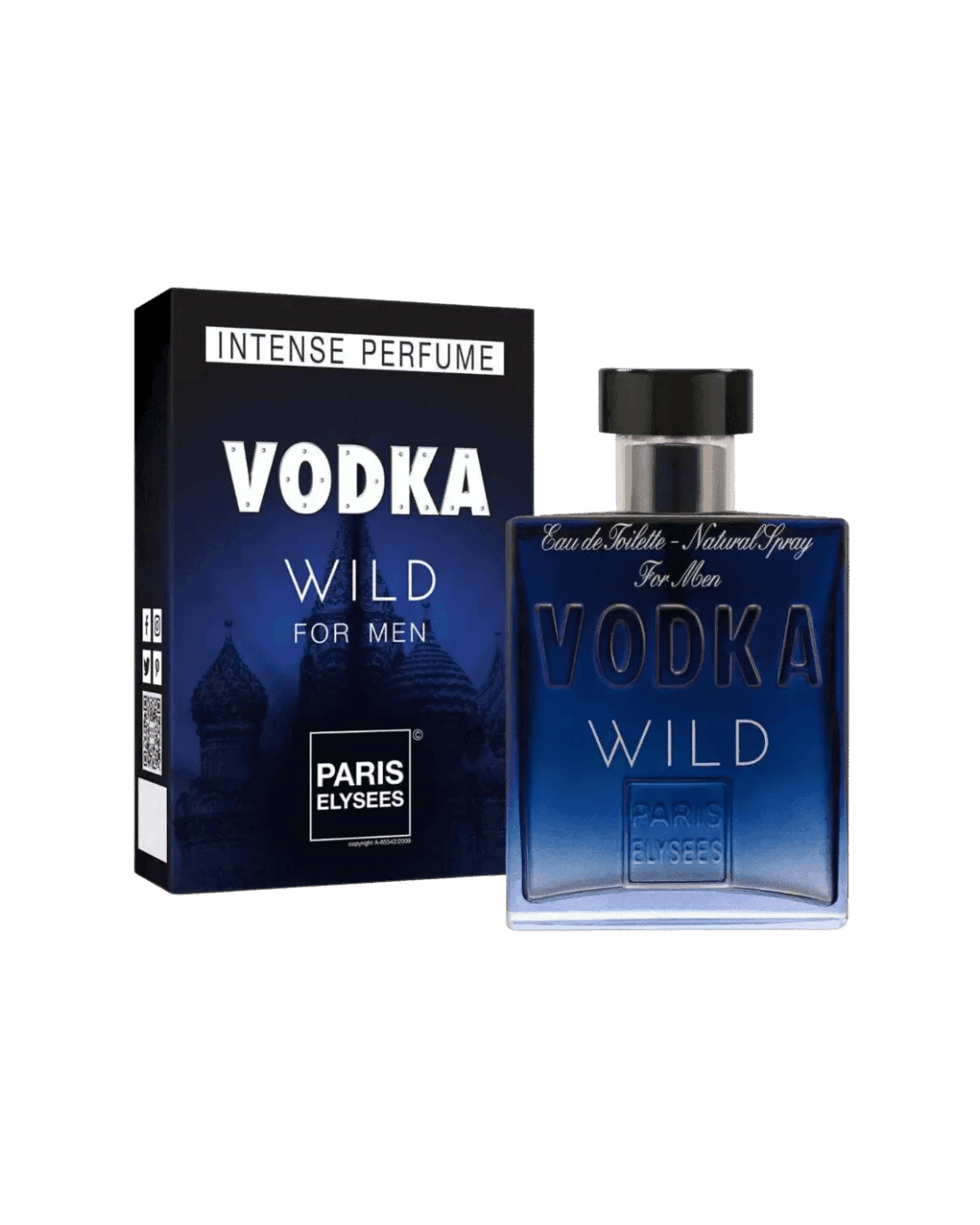 PERFUME VODKA WILD 100ML PARIS ELYSEES