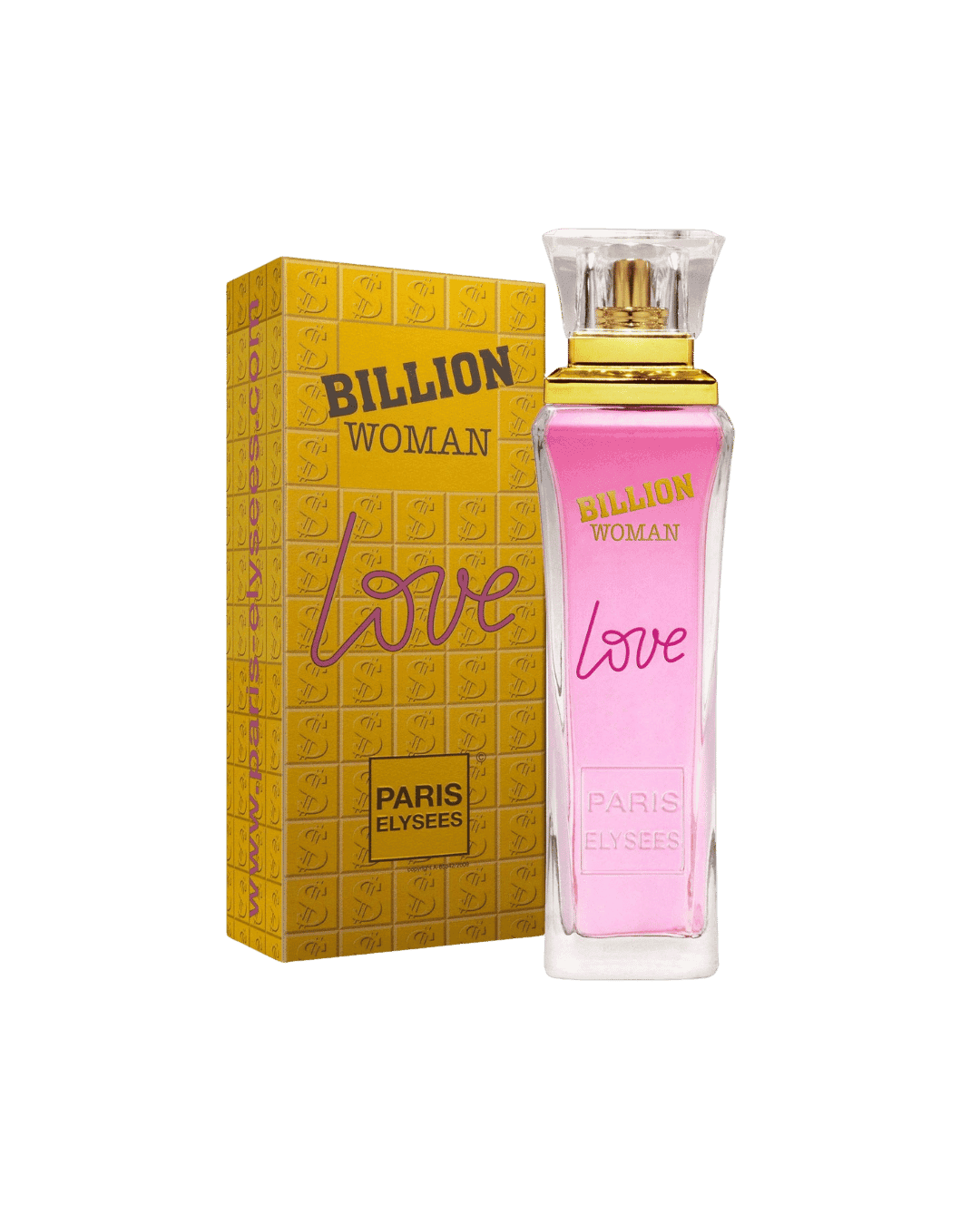PERFUME BILLION WOMAN LOVE 100ML PARIS ELYSEES