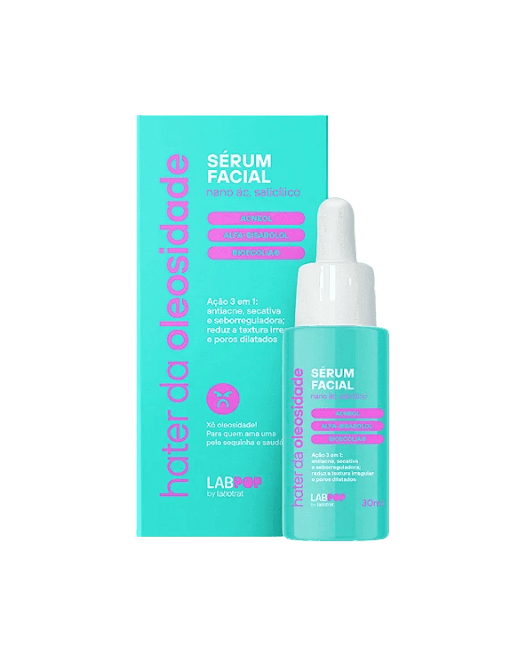SERUM FACIAL HATER DA OLEOSIDADE 30ML LABPOP