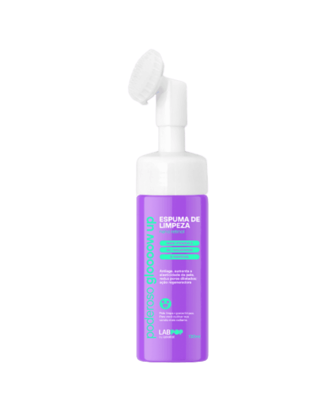 PA050023 ESPUMA DE LIMPEZA GLOW UP 130ML LABOTRAT