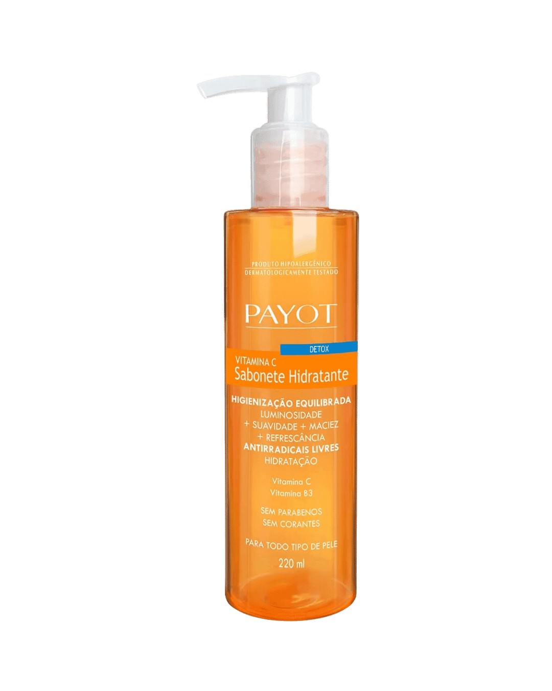 SABONETE HIDRATANTE DETOX VITAMINA C 220ML PAYOT