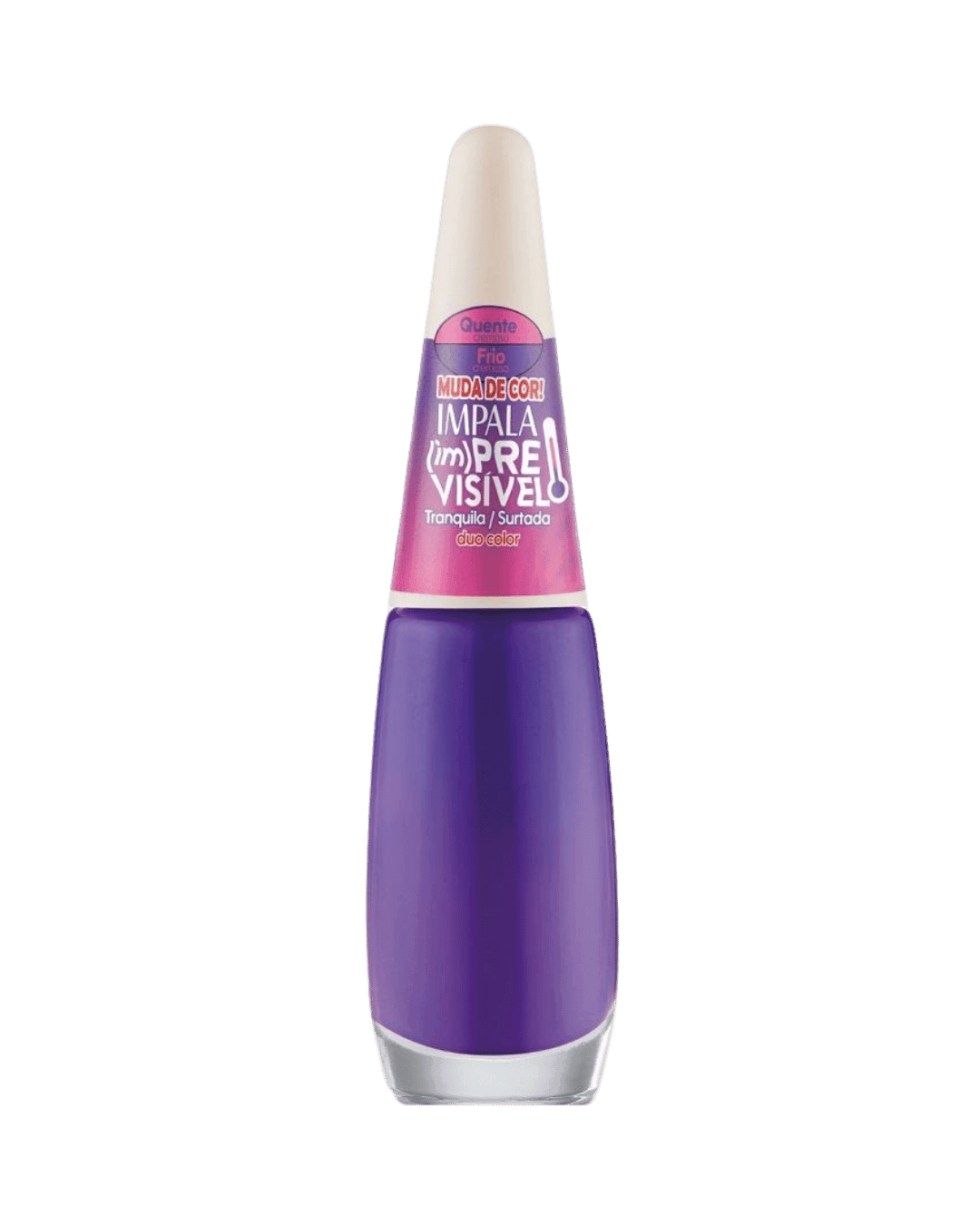 ESMALTE IMPALA IMPREVISIVEL 966 TRANQ SURTADA 7,5ML CX/06