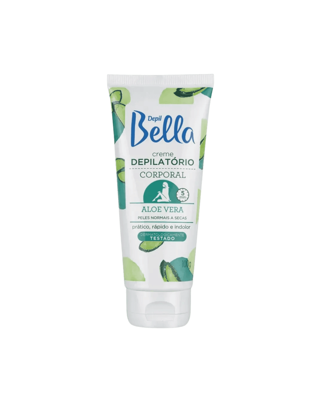 CREME DEPILATORIO CORPORAL ALOE VERA 100G DEPILBELLA