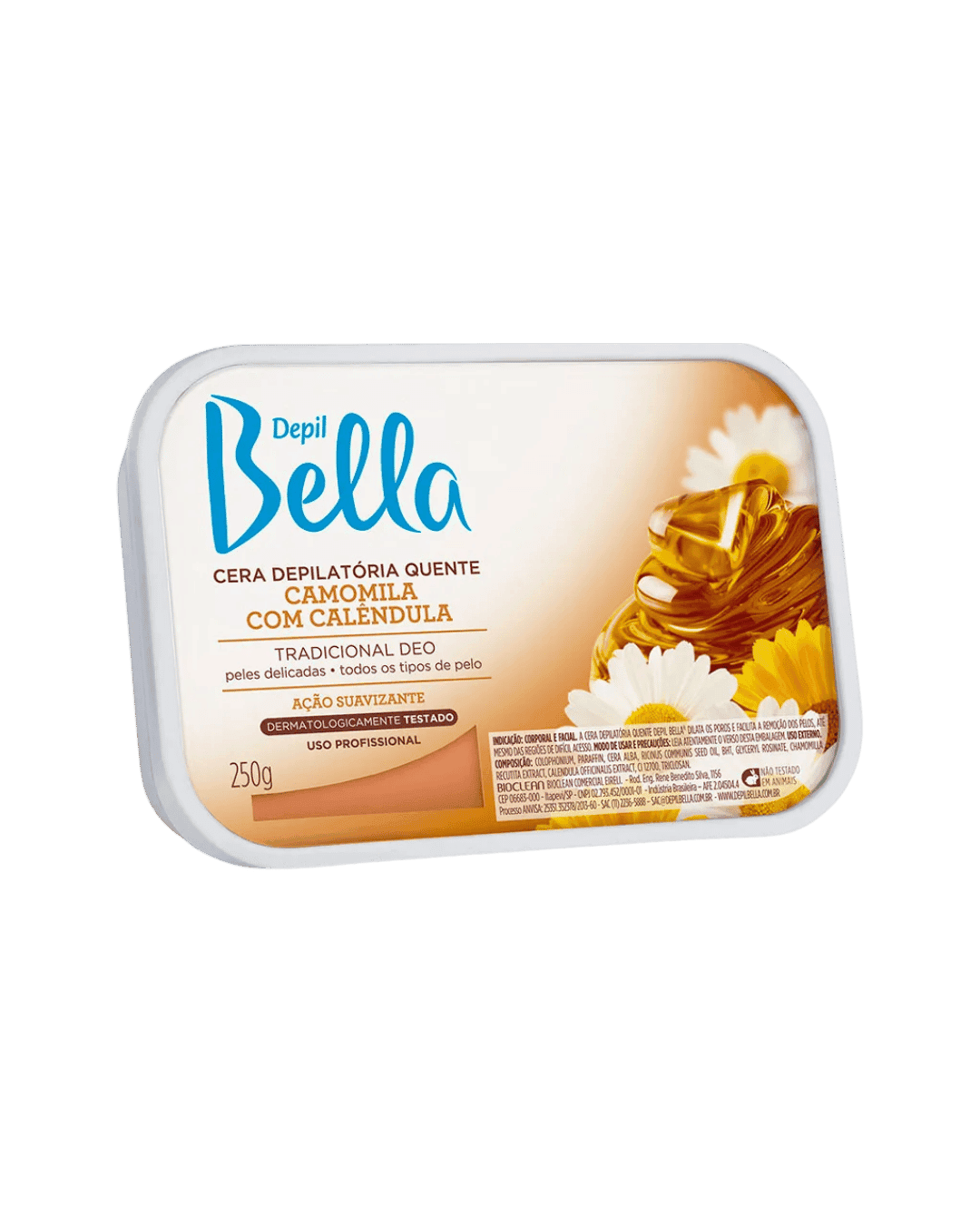 CERA QUENTE DEPILATORIA CAMOMILA 250G DEPILBELLA