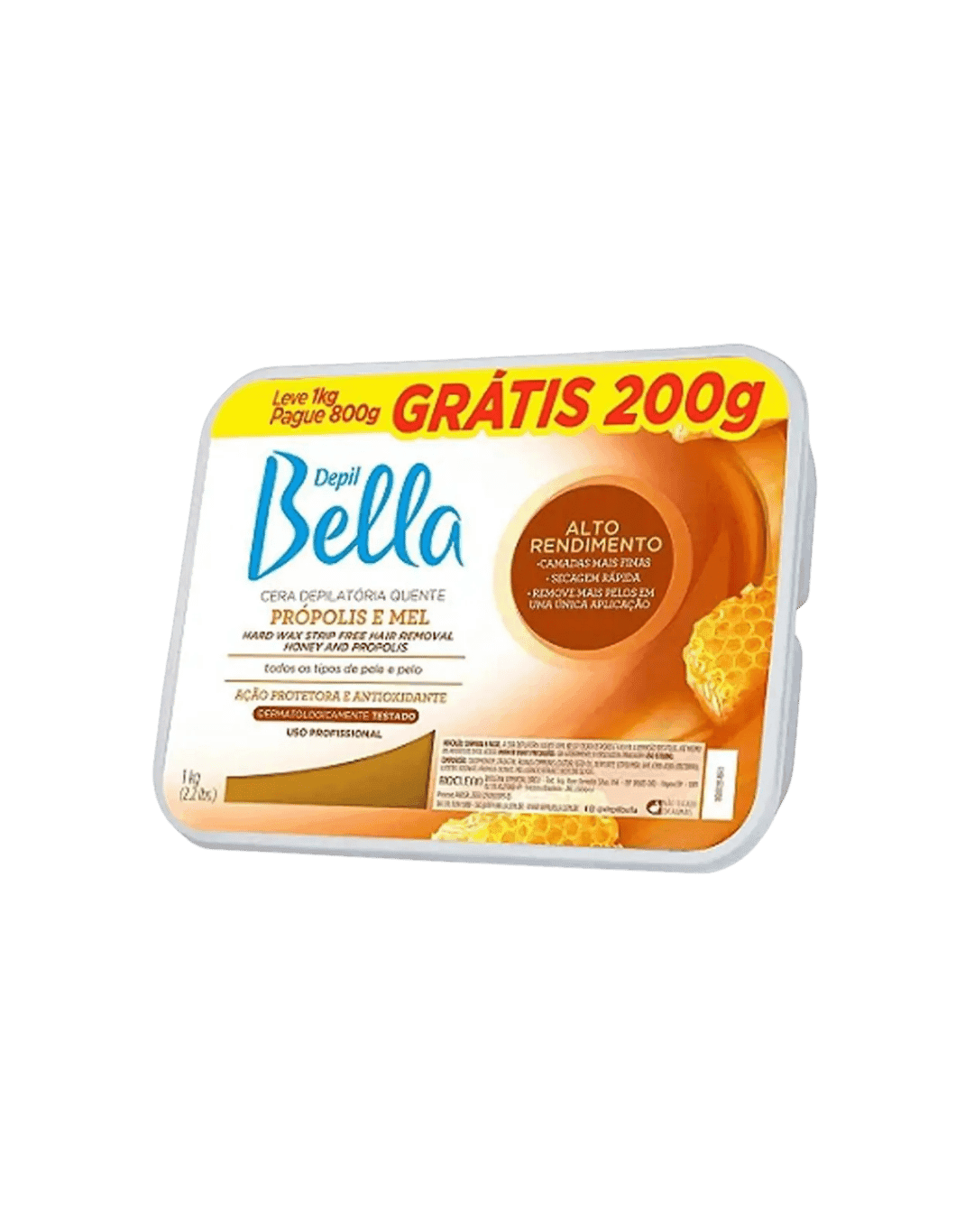 CERA QUENTE DEPILATORIA PROPOLIS 1KG DEPILBELLA