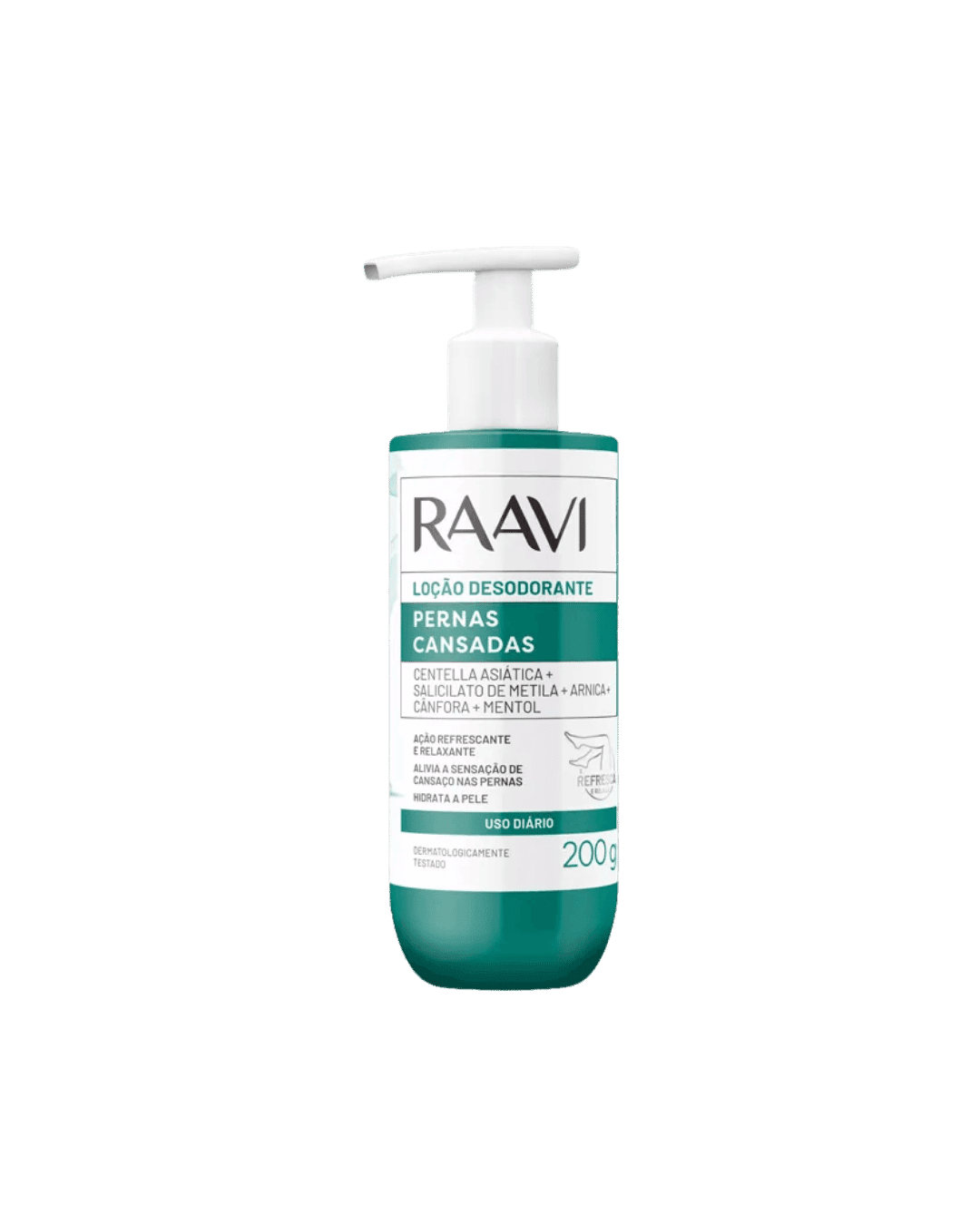 LOCAO PERNAS CANSADAS 200G RAAVI