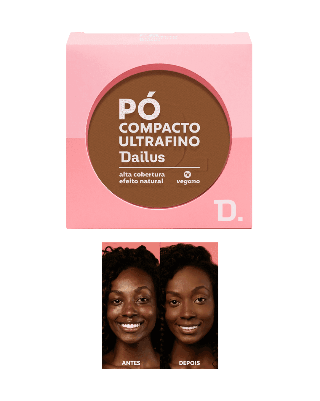 PO COMPACTO DAILUS ULTRAFINO D10 ESCURO