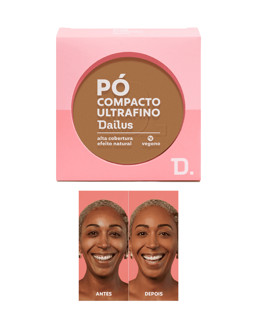 PO COMPACTO DAILUS POCOMP D9 ESCURO VEGANO