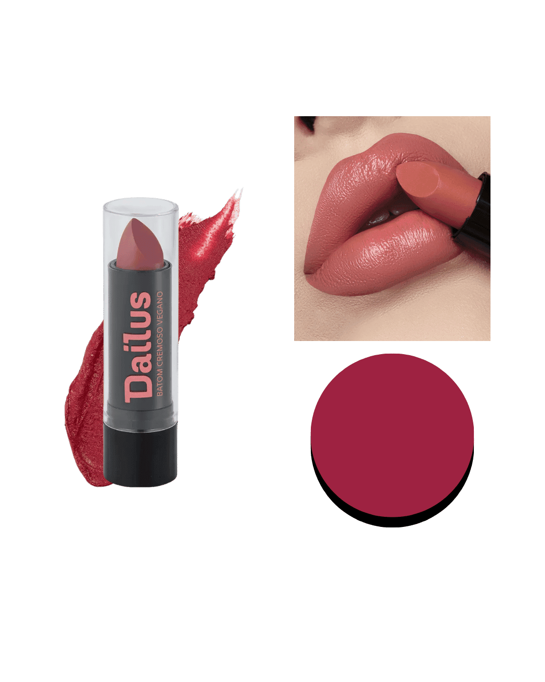 BATOM DAILUS VEGANO CREMOSO DESCOLADA