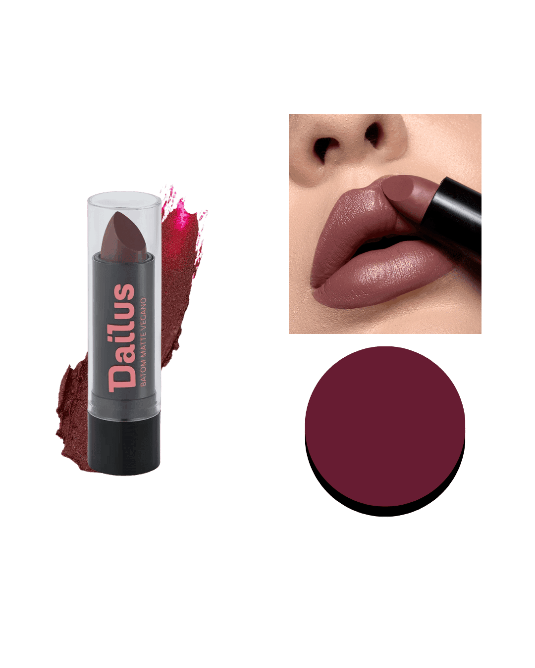 BATOM DAILUS VEGANO MATTE DEBOCHADA